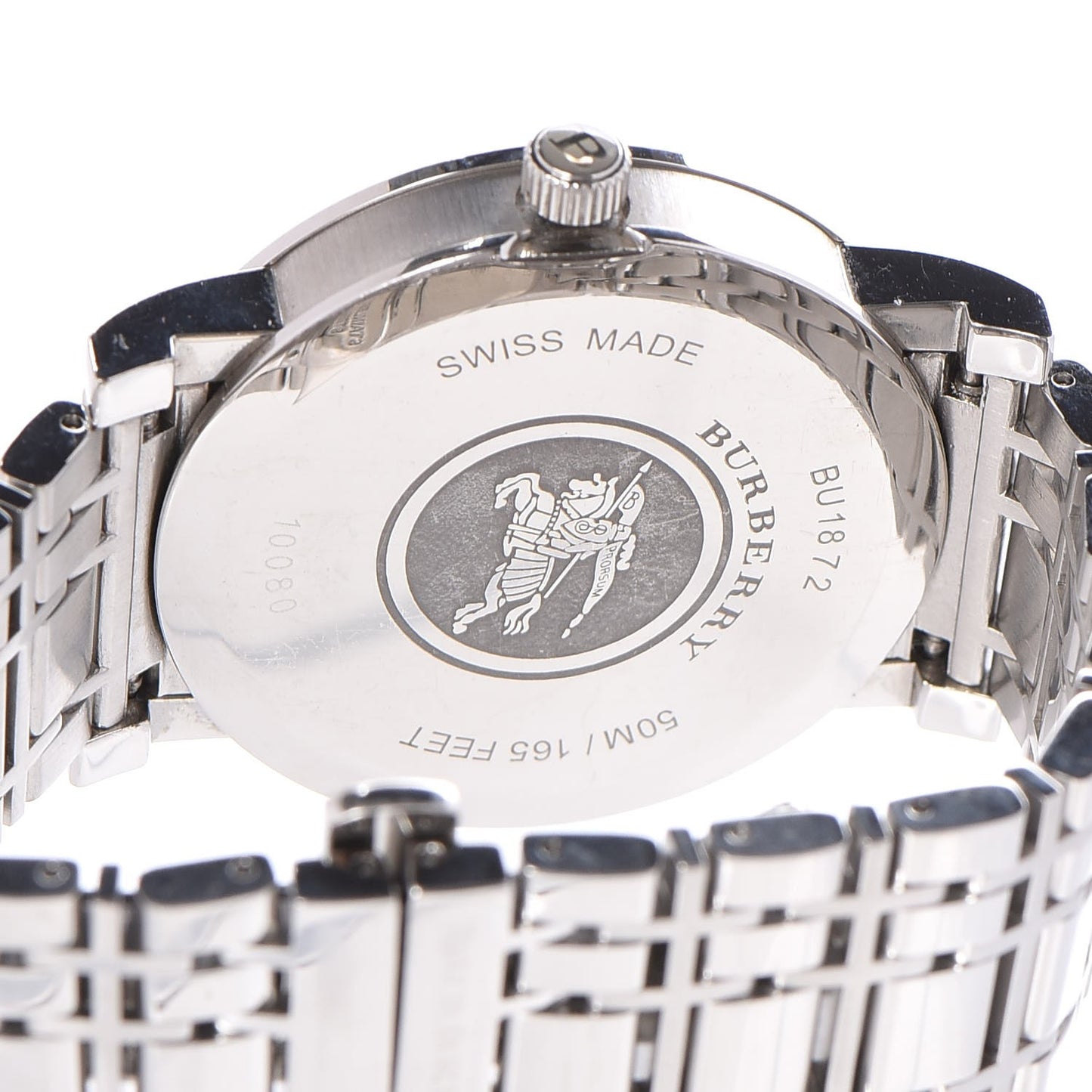 Stainless Steel 38mm Heritage Quartz Watch BU1872