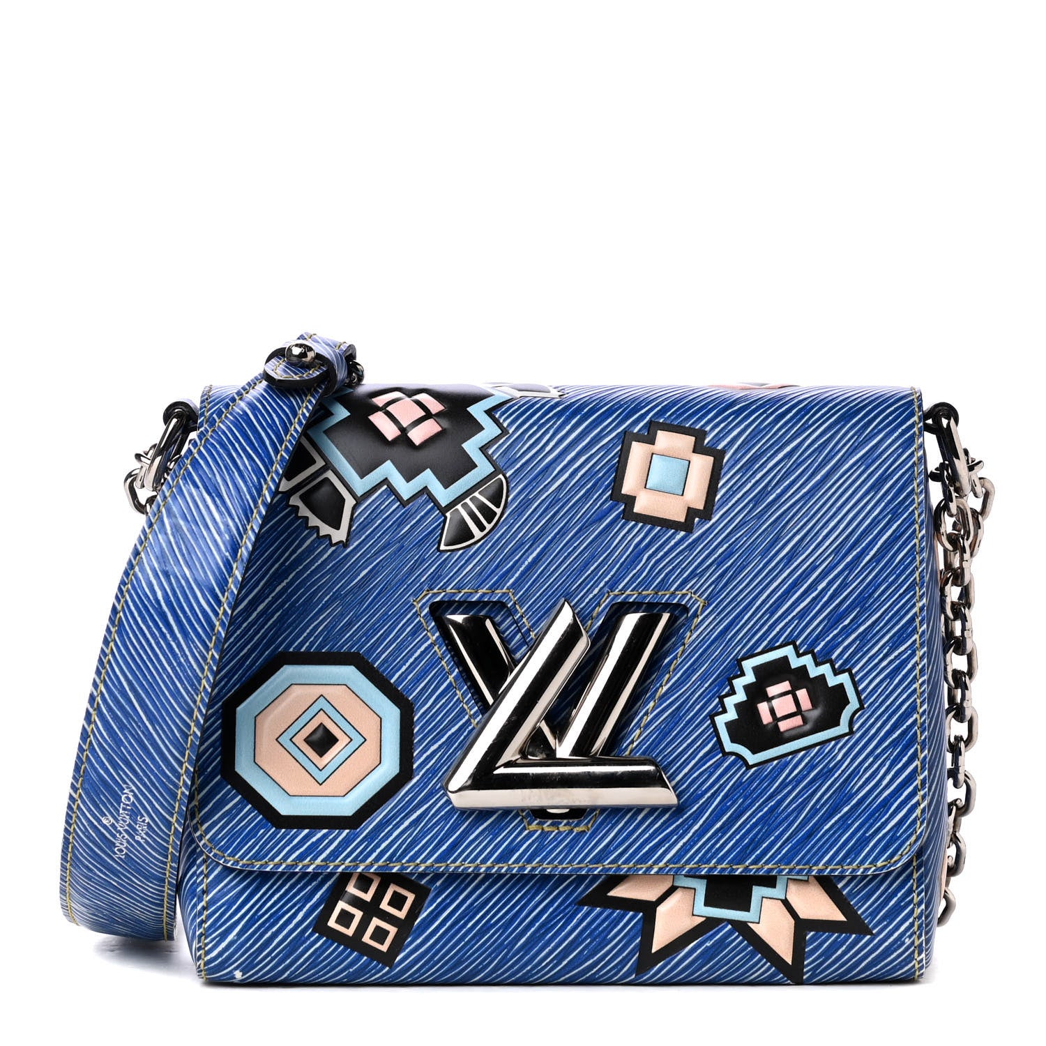 Louis Vuitton バッグ Louis Vuitton Calfskin Wild Animal Print Twist Shoulder Bag MM