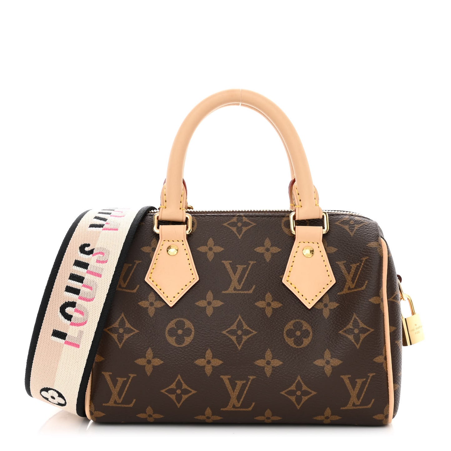 Monogram Speedy Bandouliere 20 Black