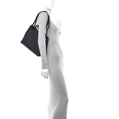 Bottega Veneta Nappa Intrecciato Medium Andiamo Shoulder Bag Black 2 of 10