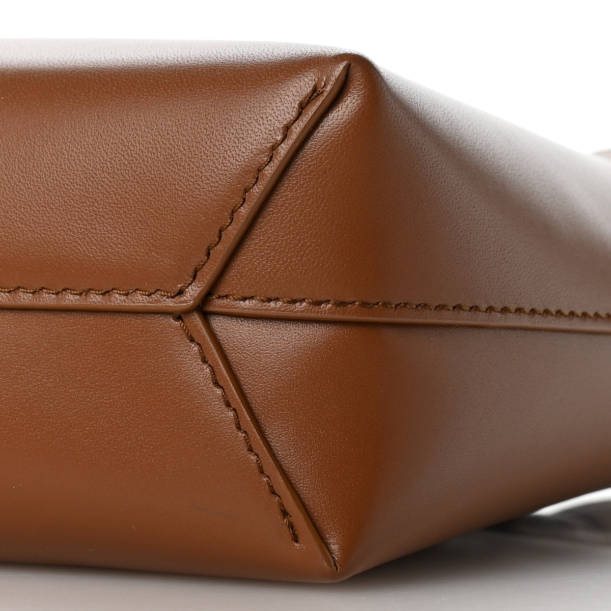 Box Lambskin Mini Toy Shopping Tote Fox