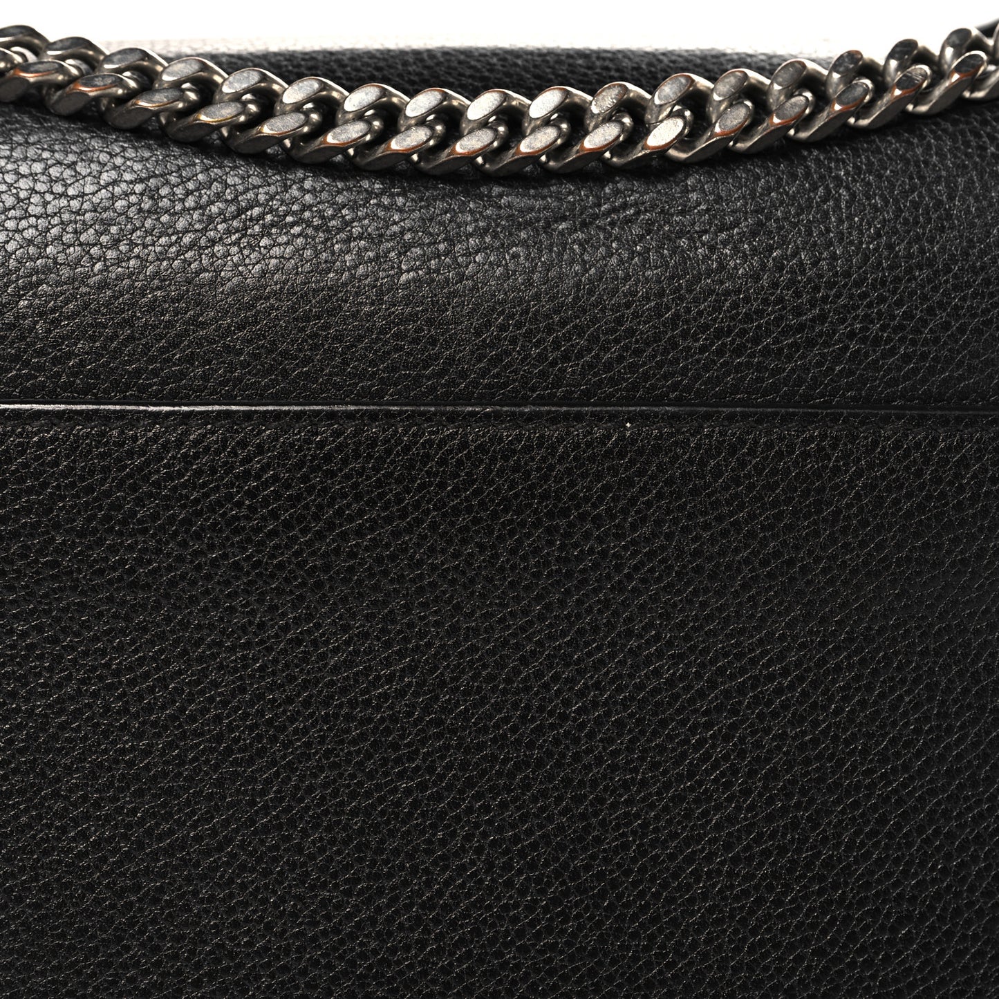 Grained Calfskin Medium Monogram Sunset Black