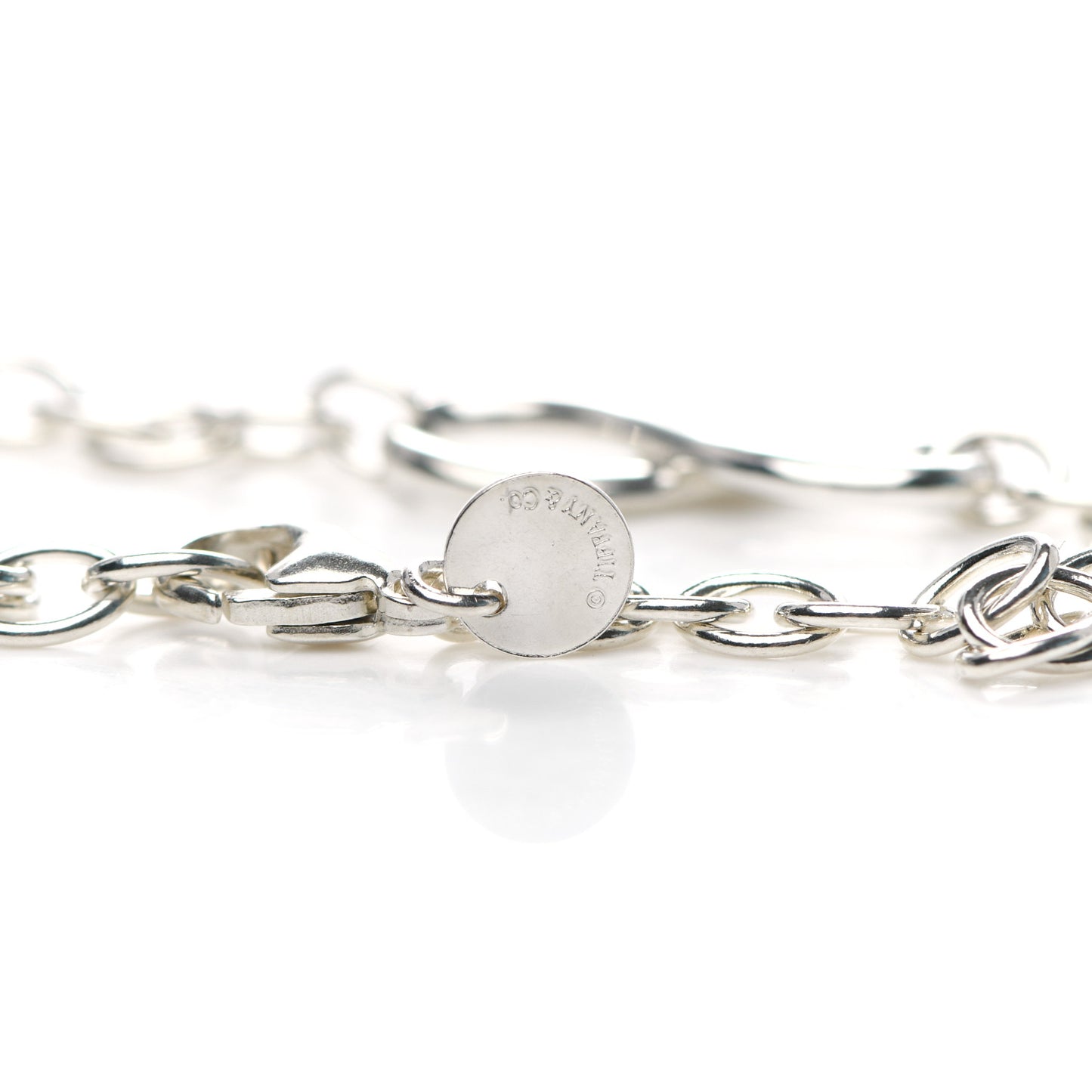 Sterling Silver Infinity Chain Bracelet