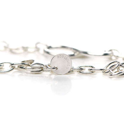 Tiffany Sterling Silver Infinity Chain Bracelet 5 of 7