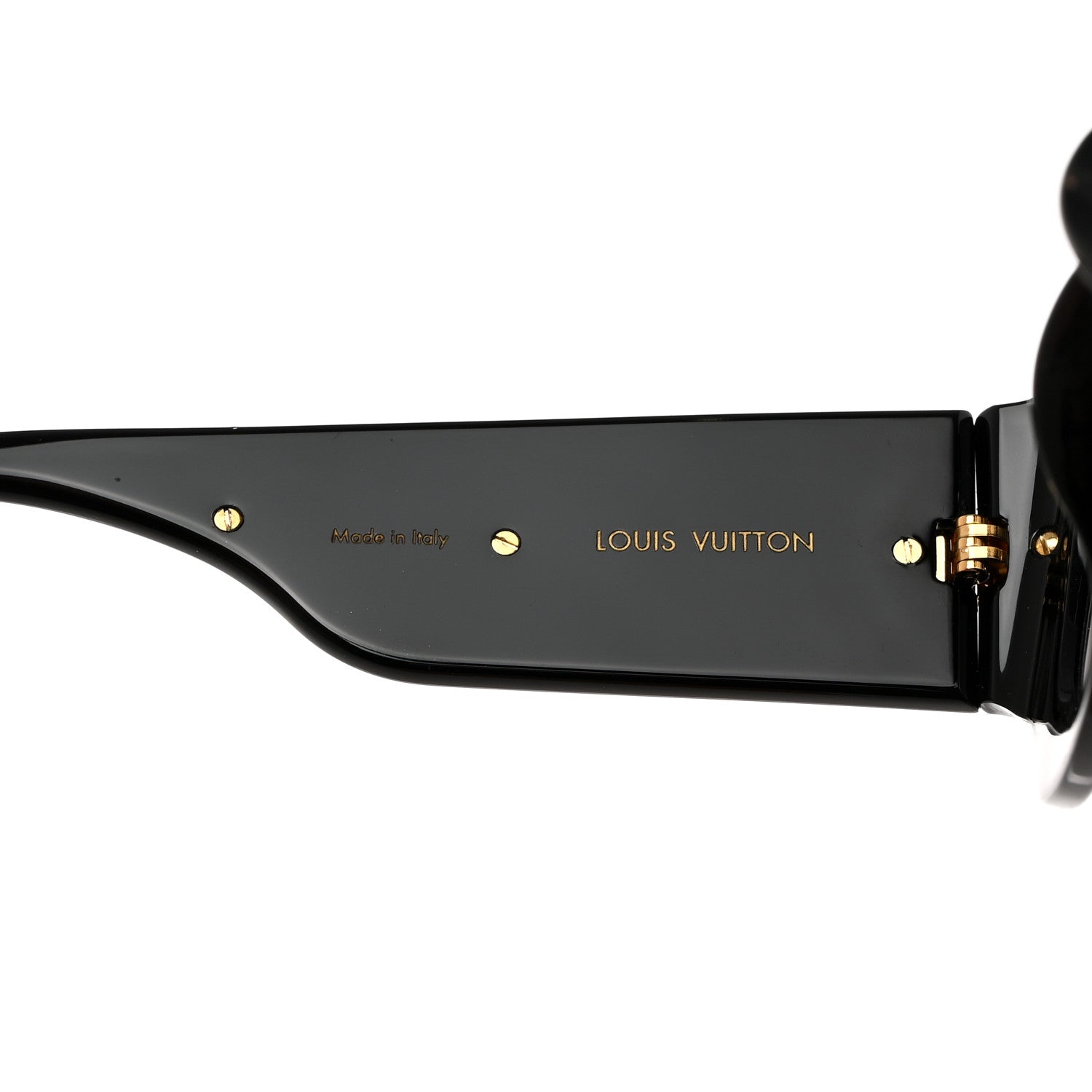 Louis Vuitton Acetate Paris Texas Sunglasses Z1132E Black 5 of 8