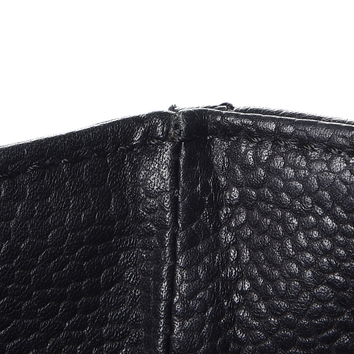 Chanel Caviar Quilted Grand Shopping Tote GST Black 9 of 12