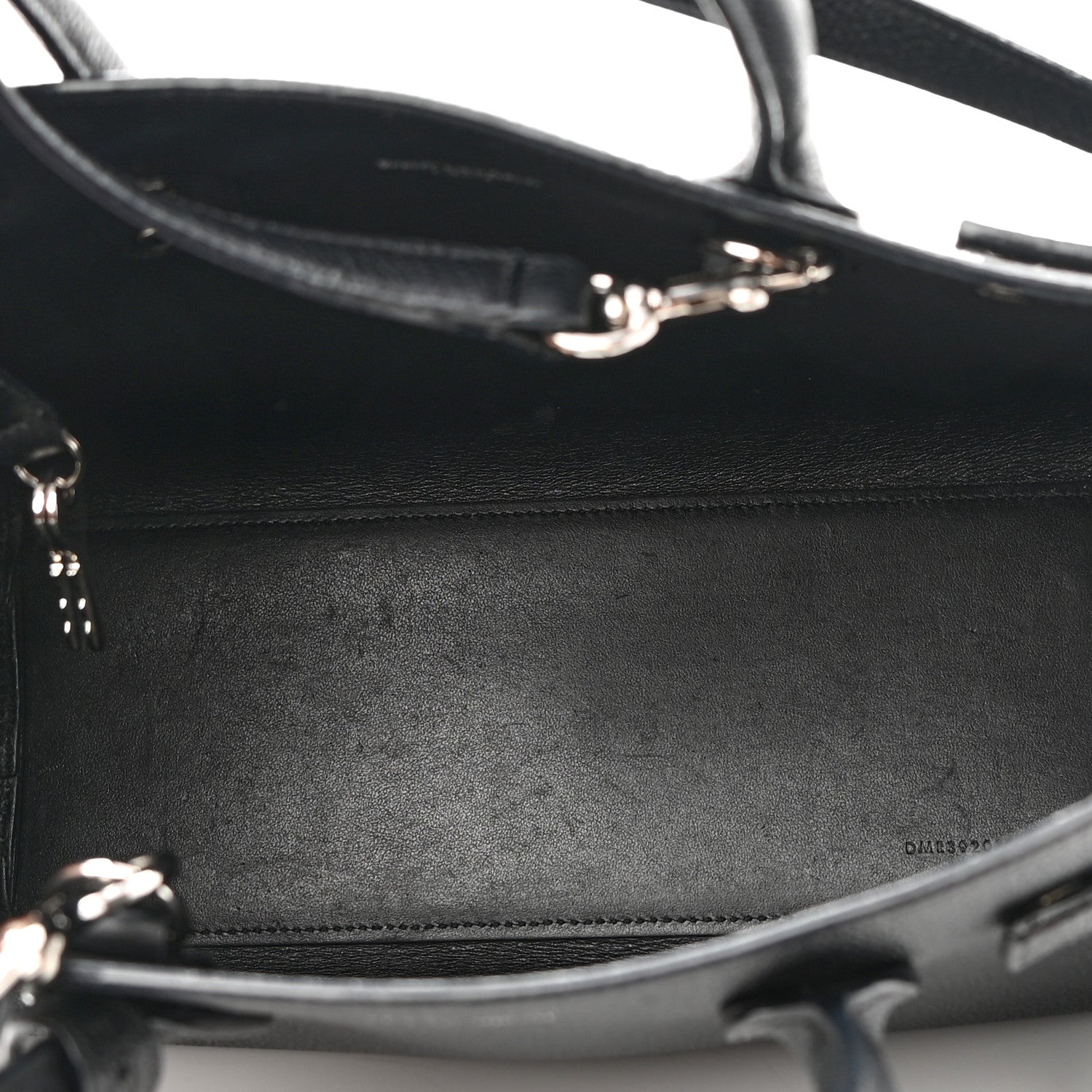 Saint Laurent Grained Calfskin Baby Sac De Jour Black 5 of 11