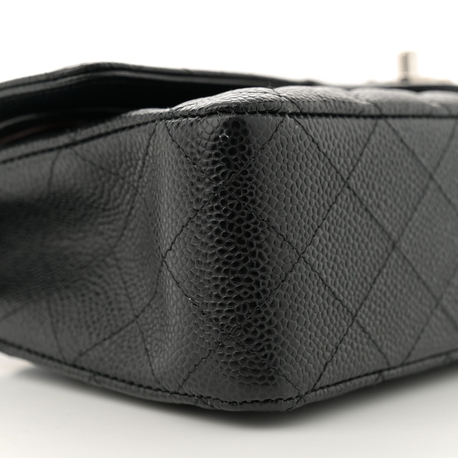 Chanel Caviar Quilted Medium Double Flap Black 9 of 11
