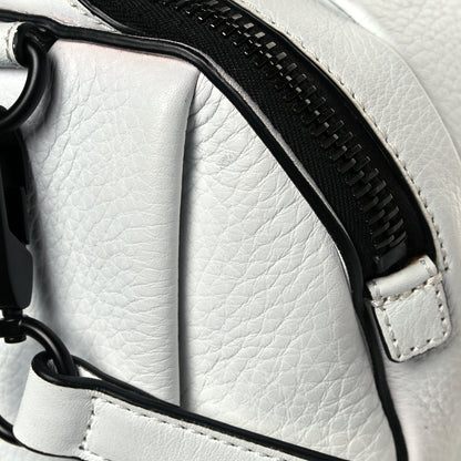 Alexander Wang Pebbled Lambskin Rockie White Black Hardware 16 of 17