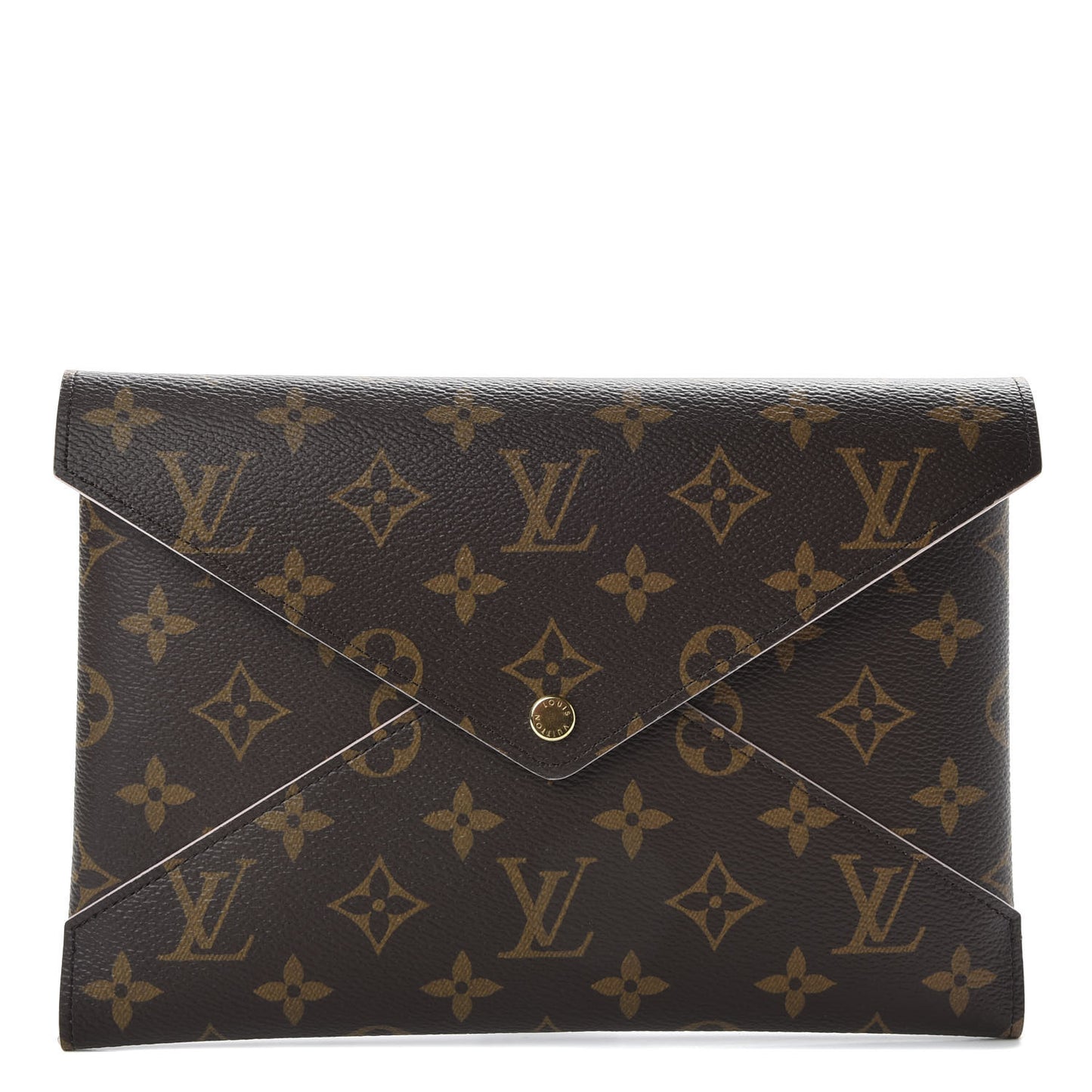 Monogram Large Kirigami Pochette Insert Rose Ballerine