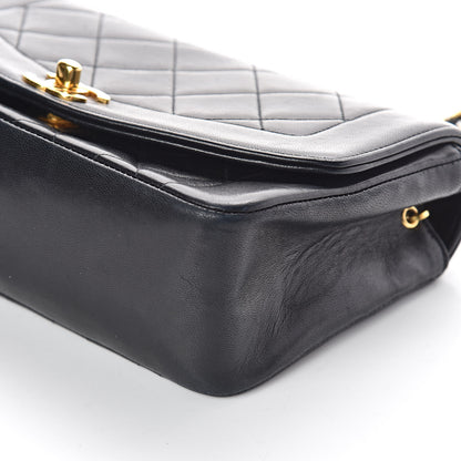 Chanel Lambskin Quilted Small Single Flap Black 9 of 9