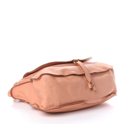 Chloe Calfskin Large Marcie Satchel Peach Pink 4 of 10