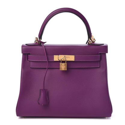 Hermes Evercolor Kelly Retourne 28 Anemone 1 of 40