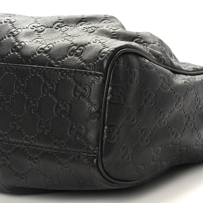 Gucci Guccissima Medium Sukey Tote Black 9 of 10