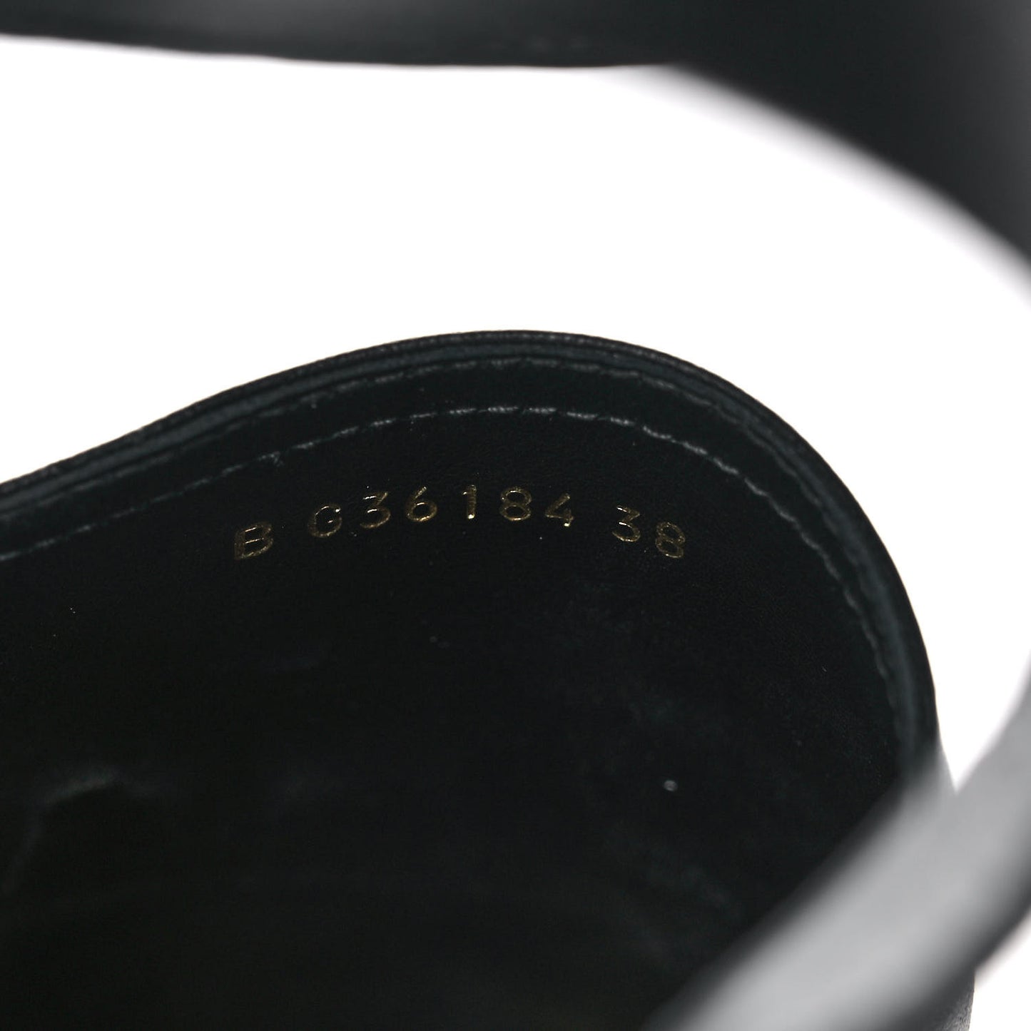 Lambskin Cap Toe CC Espadrilles Sandals 38 Black