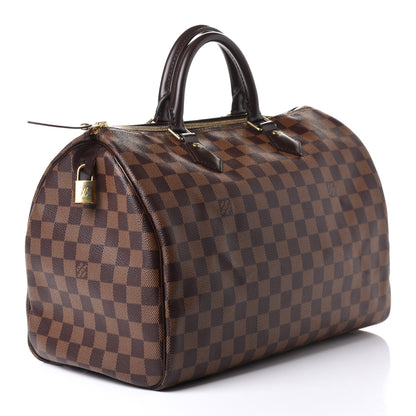 Louis Vuitton Damier Ebene Speedy 35 3 of 11