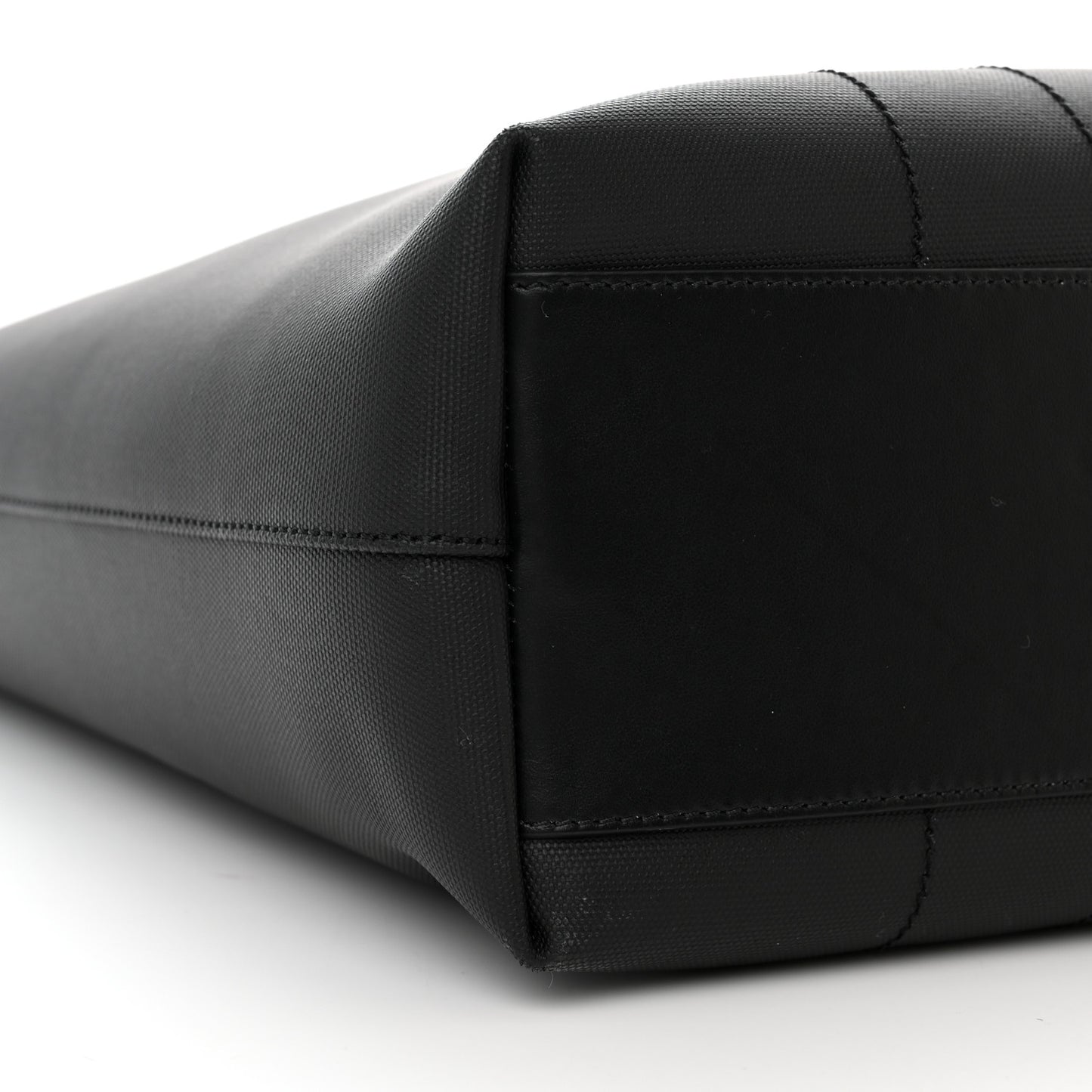 Coated Canvas G-Essential Logo Tote Black
