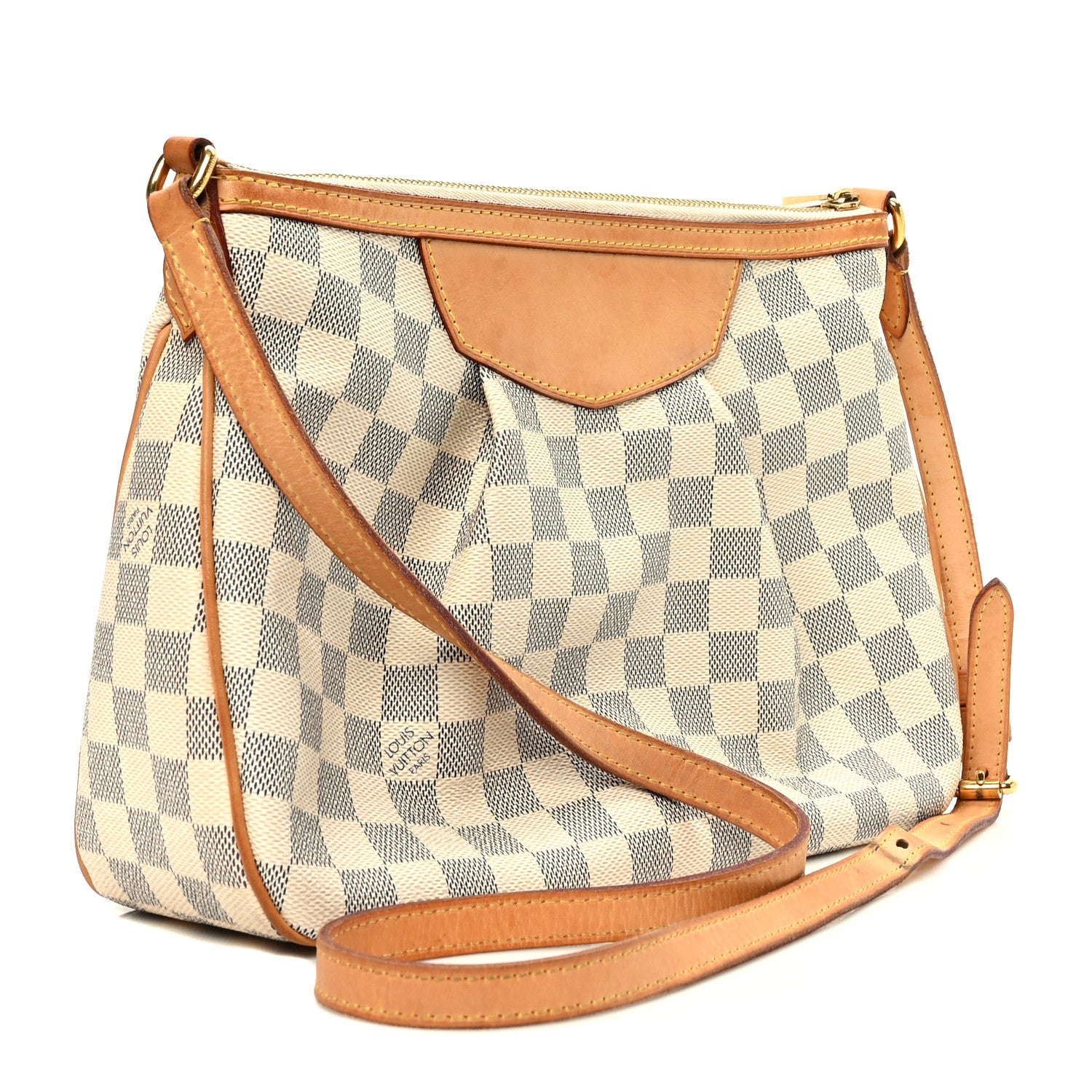 Louis Vuitton Damier Azur Siracusa PM 3 of 9