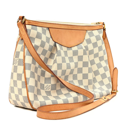 Louis Vuitton Damier Azur Siracusa PM 3 of 9