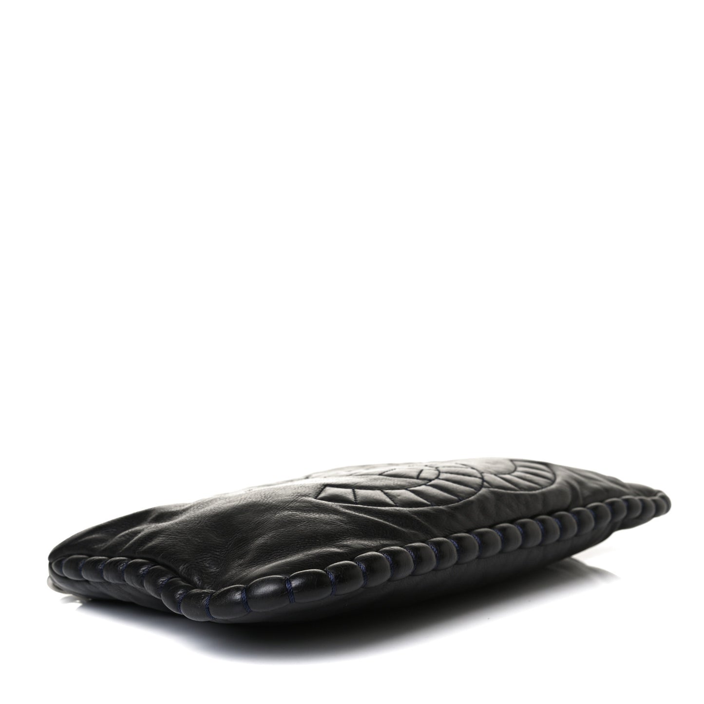 Calfskin On the Bund Pochette Black