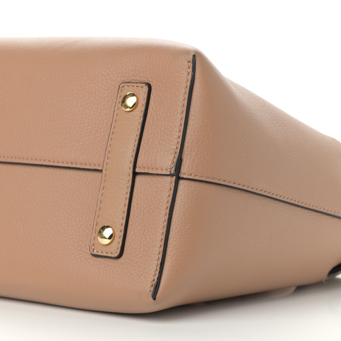 Soft Grain Calfskin Small Belt Bag Camel Red
