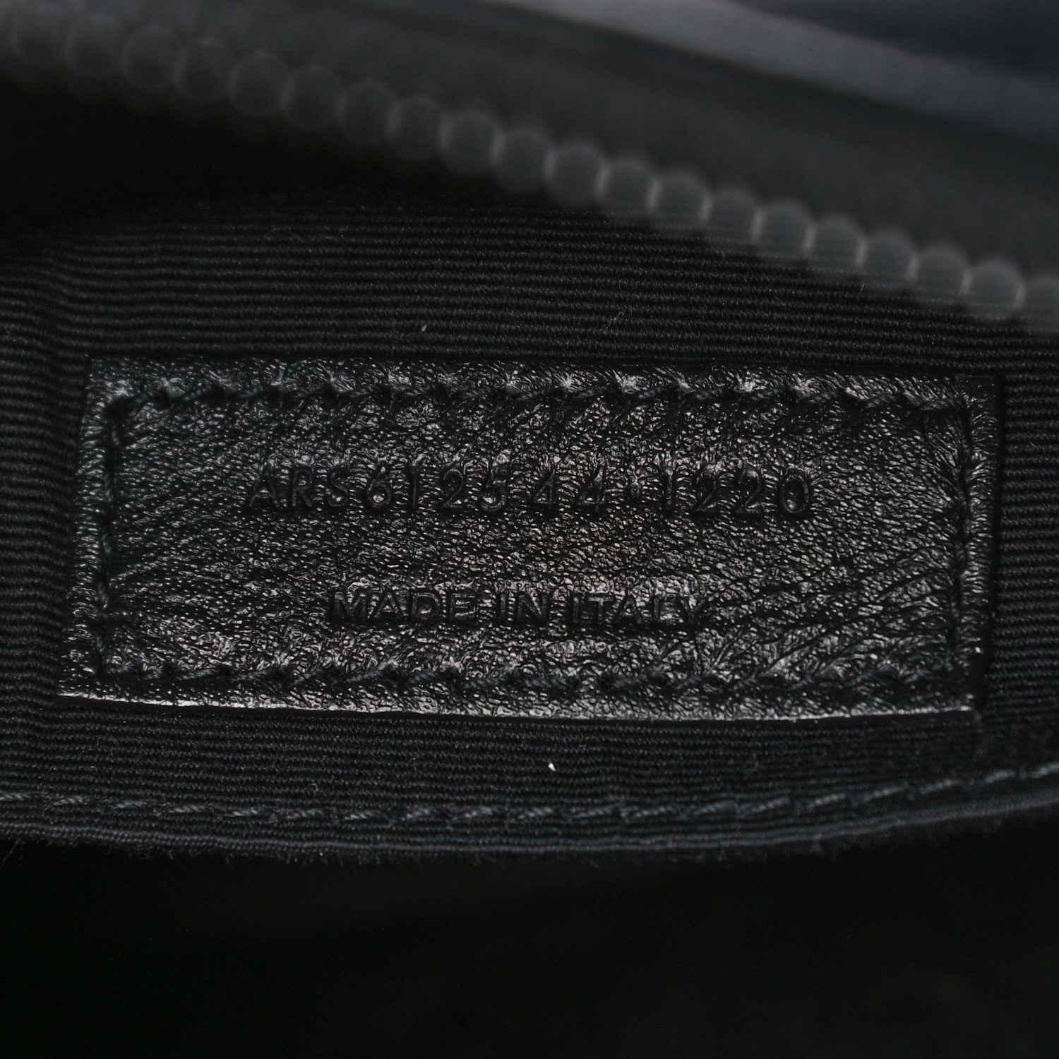 Saint Laurent Calfskin Matelasse Monogram Lou Camera Bag Black 7 of 10