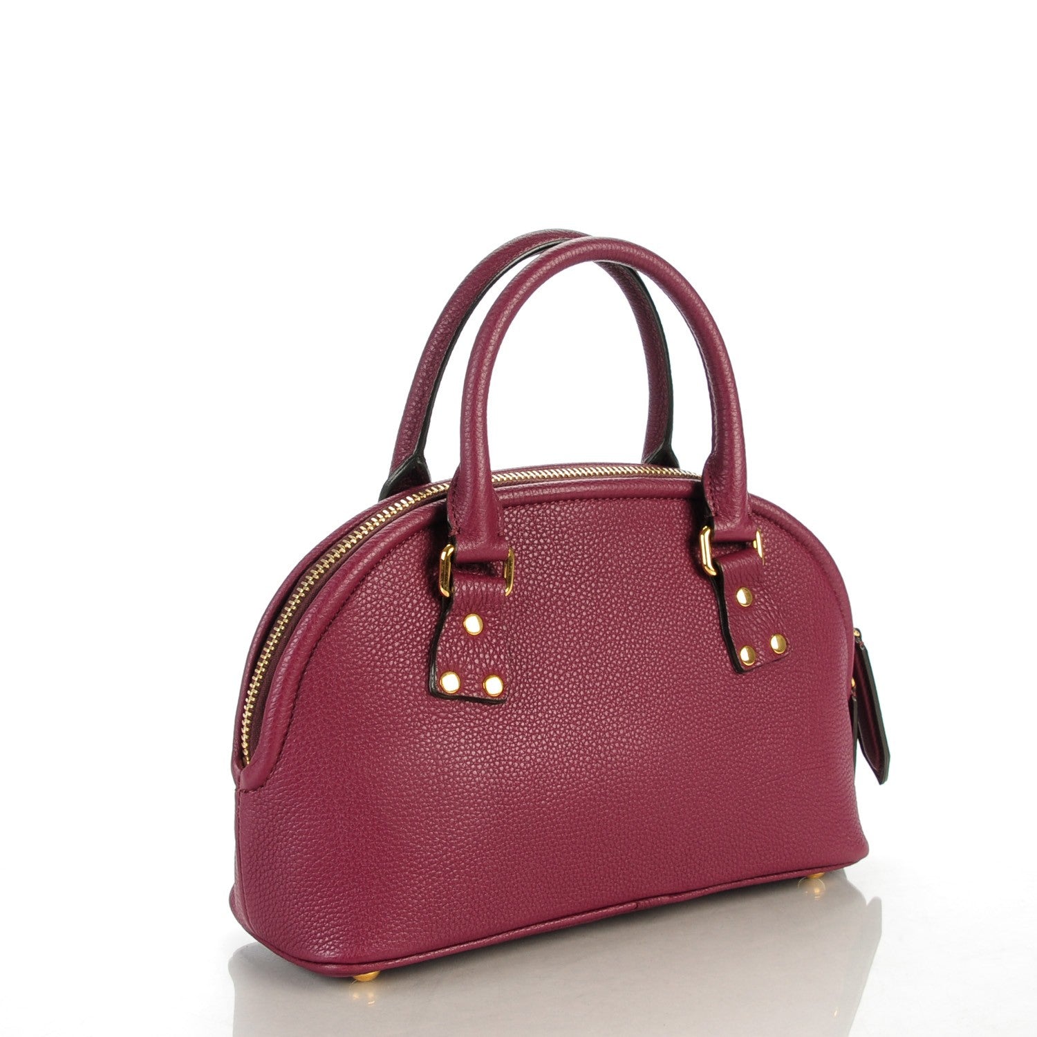 Burberry Grainy Calfskin Small Bloomsbury Elderberry 3 of 8