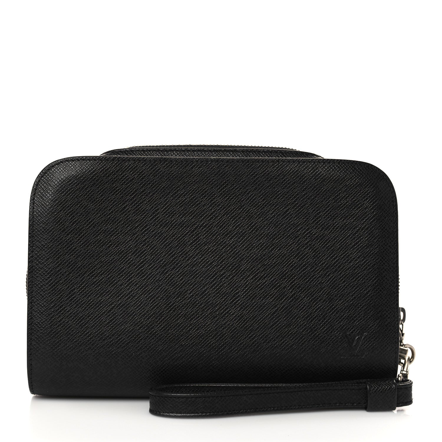 Louis Vuitton Taiga Baikal Pochette Black 1 of 6
