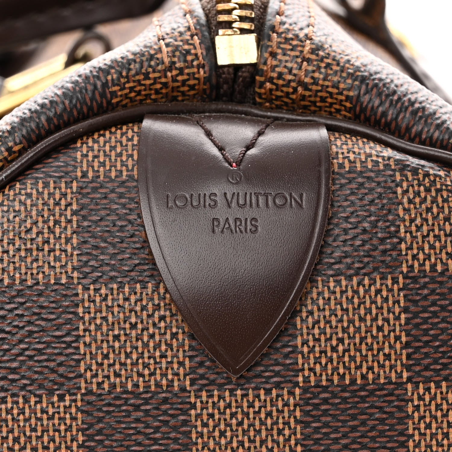 Louis Vuitton Damier Ebene Speedy 30 4 of 9