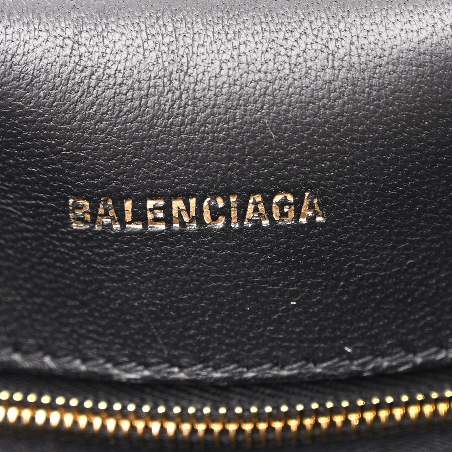 Paper Calfskin S Downtown Chain Shoulder Bag Black