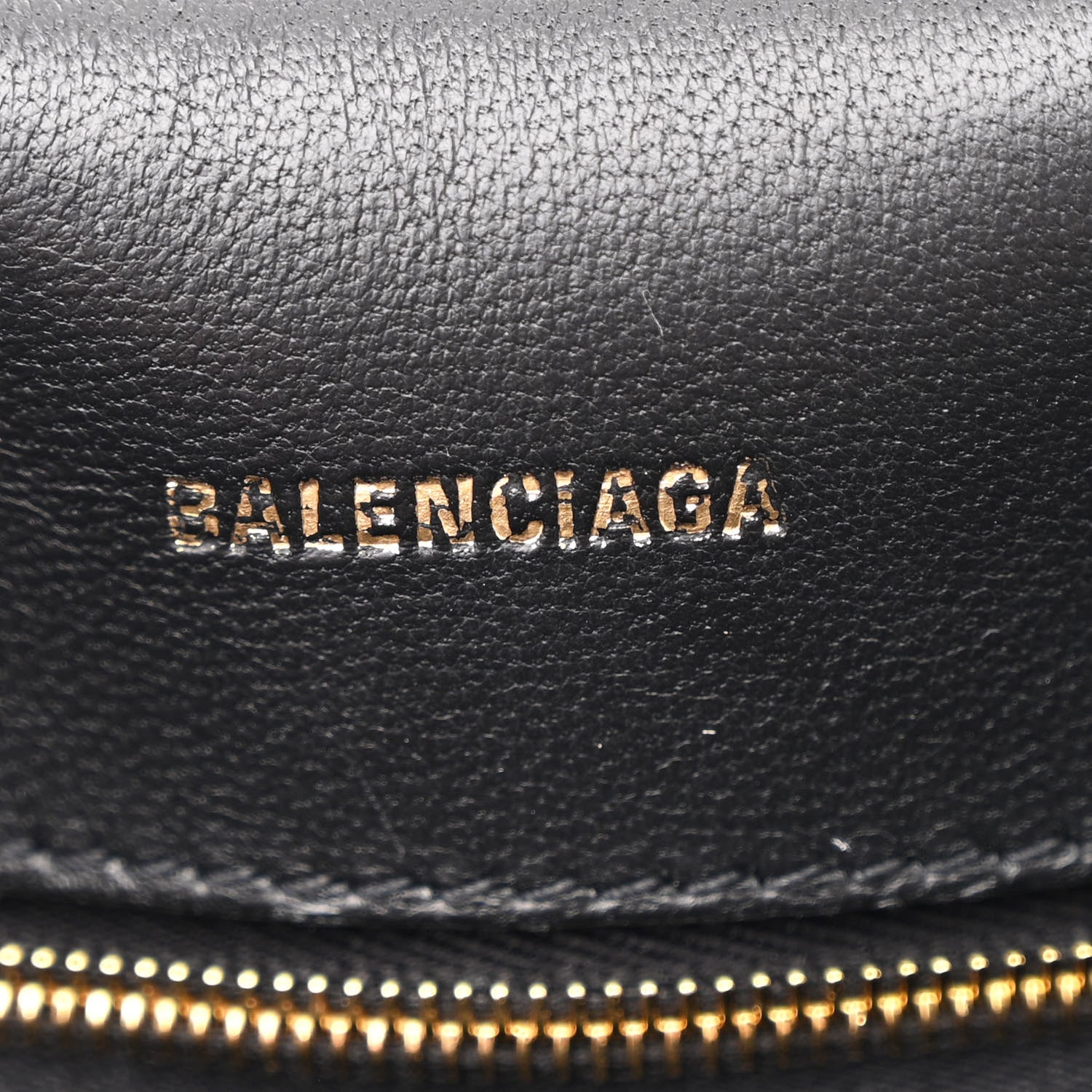 Balenciaga Paper Calfskin S Downtown Chain Shoulder Bag Black 6 of 12