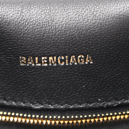 Balenciaga Paper Calfskin S Downtown Chain Shoulder Bag Black 6 of 12
