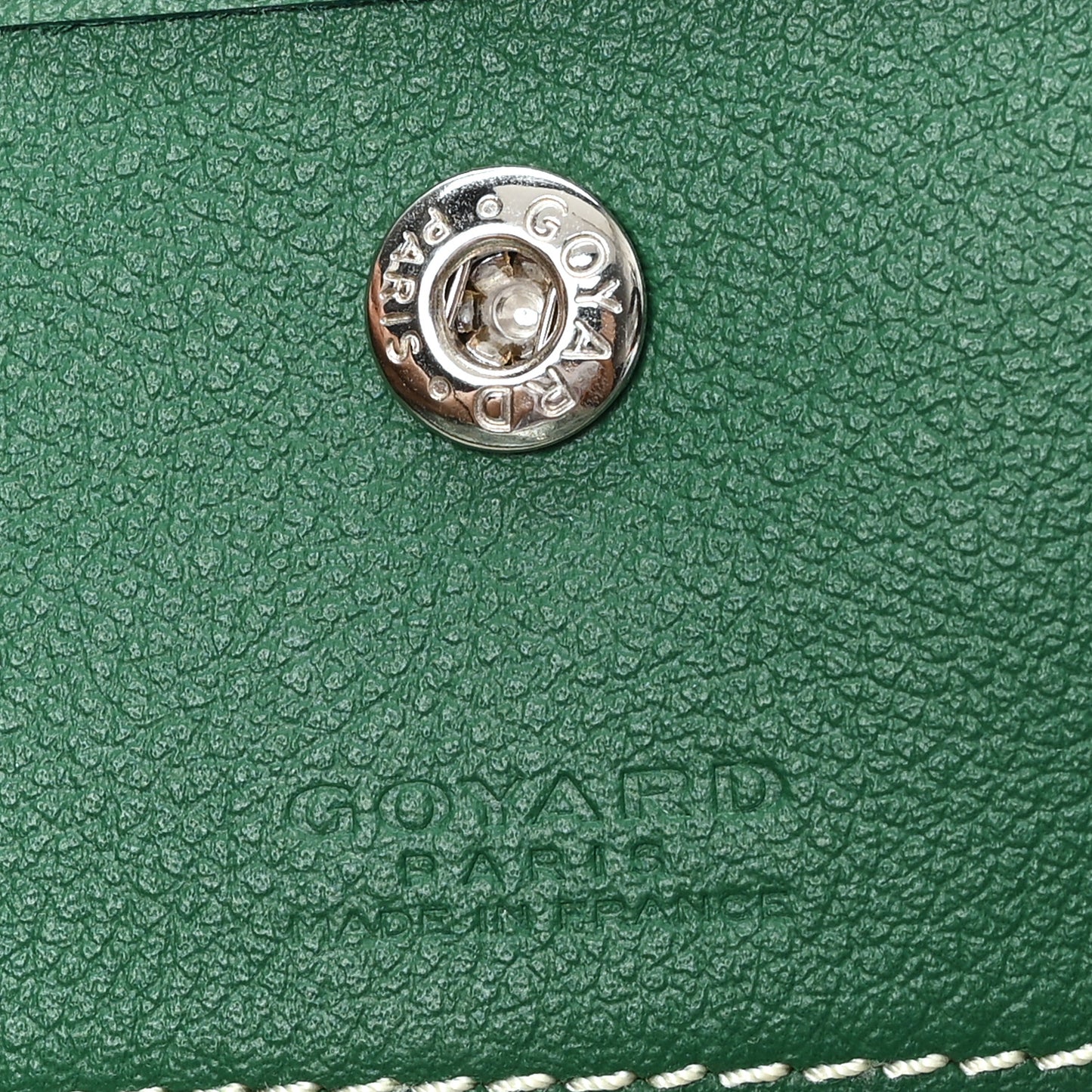 Goyardine Pouch Green