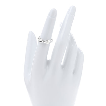 Tiffany Sterling Silver Infinity Ring 49 4.75 2 of 5