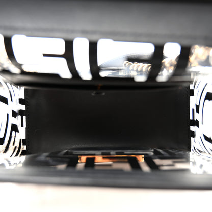 Fendi TPU FF Vitello Century F is Fendi Kan I Shoulder Bag Black 5 of 9