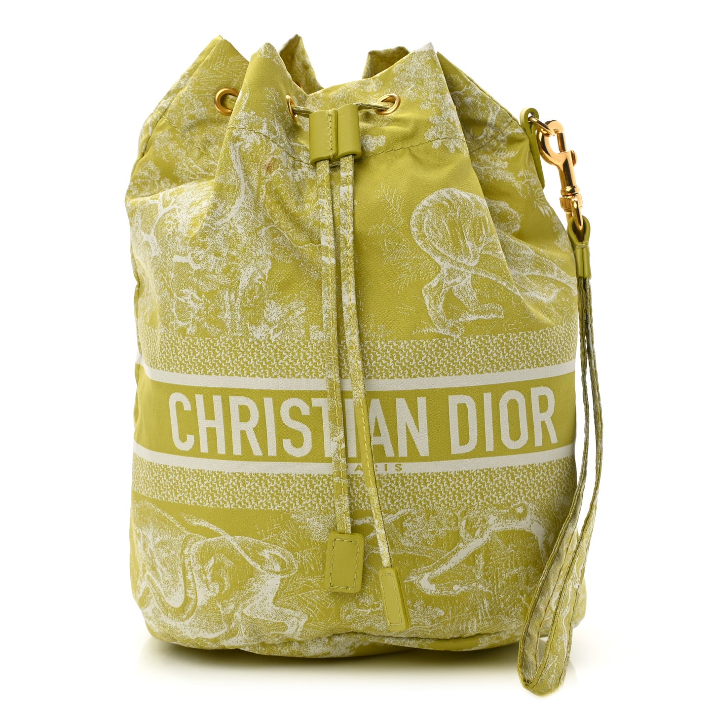 Technical Fabric Embroidered Toile De Jouy Sauvage DiorTravel Pouch