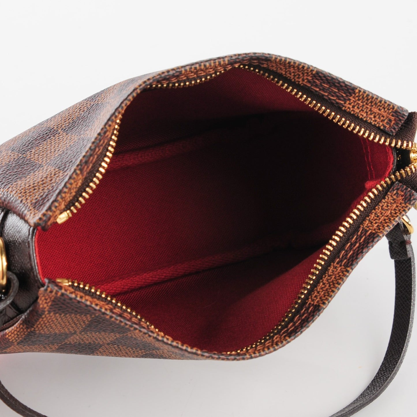 Damier Ebene Trousse Make Up Bag Pochette