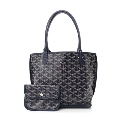 Goyard Goyardine Reversible Mini Anjou Navy 4 of 19