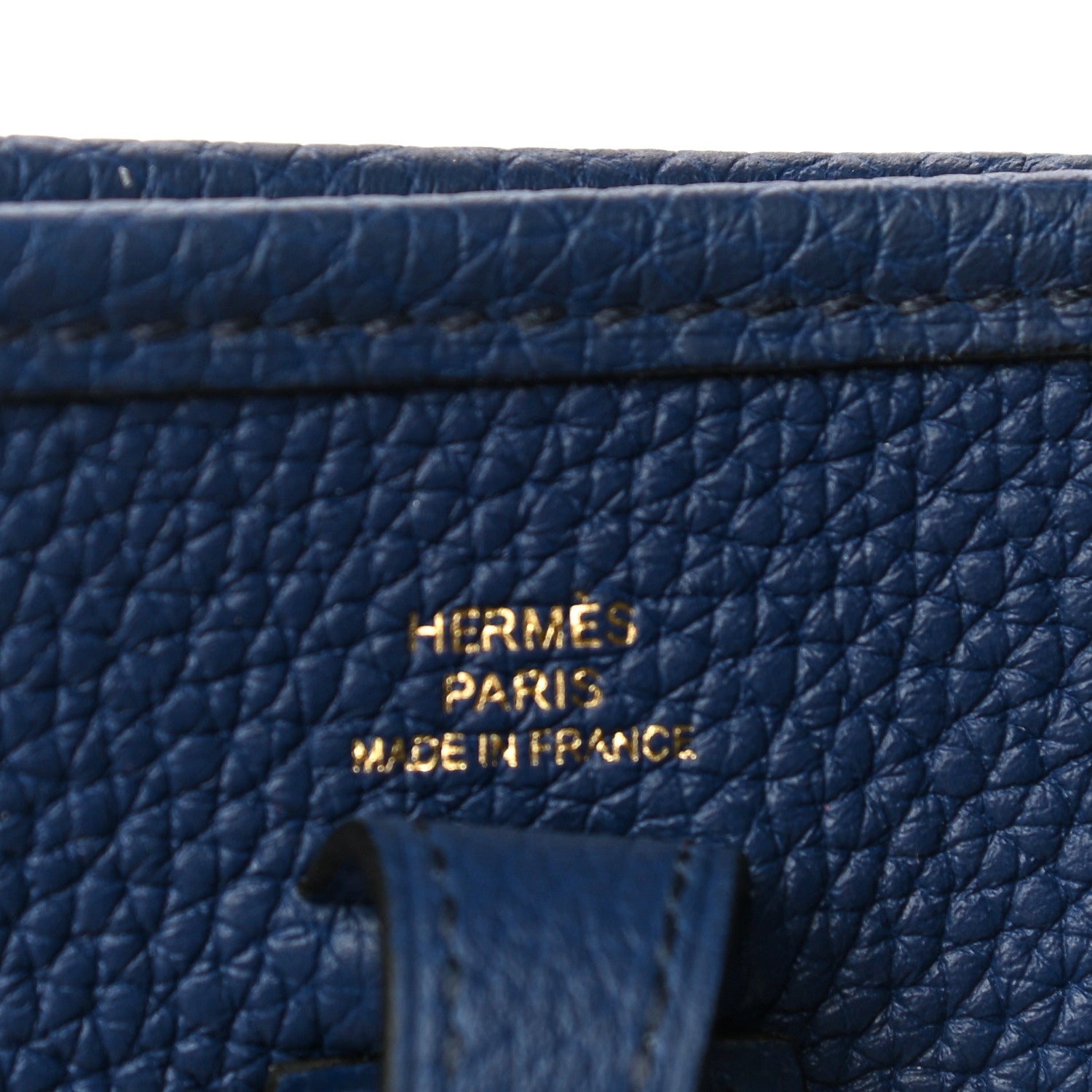 Hermes Taurillon Clemence Amazone Evelyne TPM Blue Saphir Blue Indigo 6 of 12