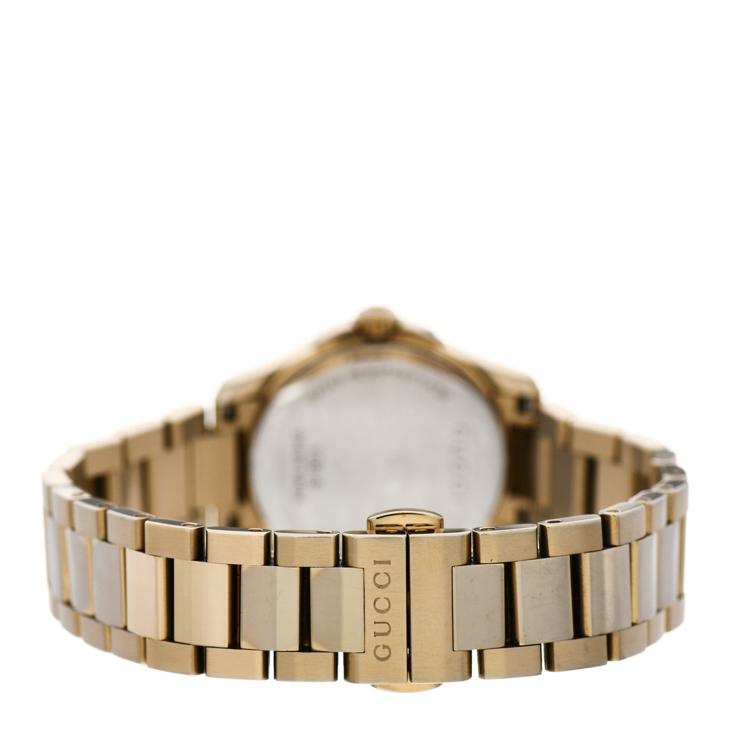 Gucci Stainless Steel 27mm G-Timeless Diamante Quartz Watch Gold 3 of 6