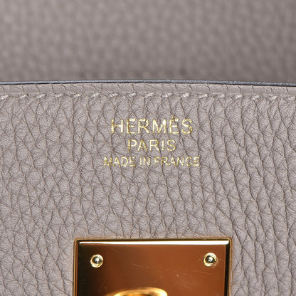 Hermes Togo Birkin 30 Gris Asphalte 12 of 15