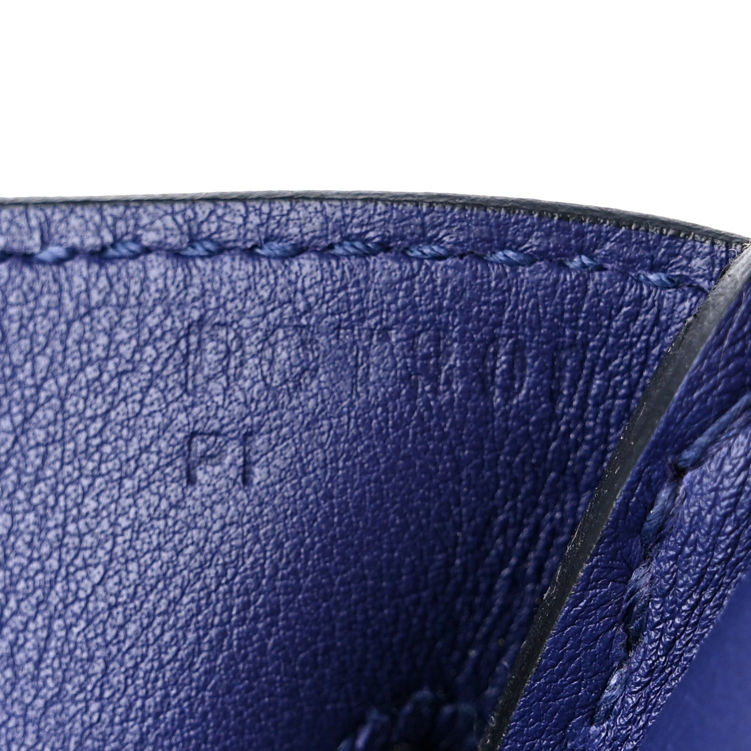 Hermes Swift Epsom Tressage Birkin 30 Bleu Encre Bleu Du Nord Gold 7 of 11