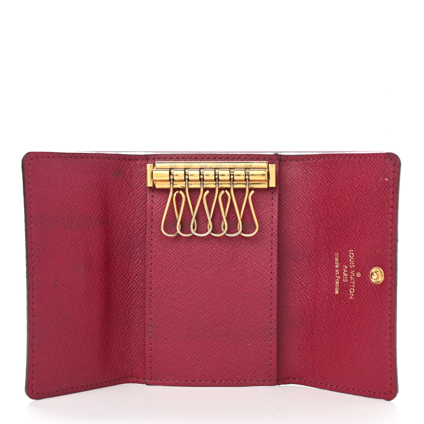 Monogram 6 Key Multicles Holder Fuchsia