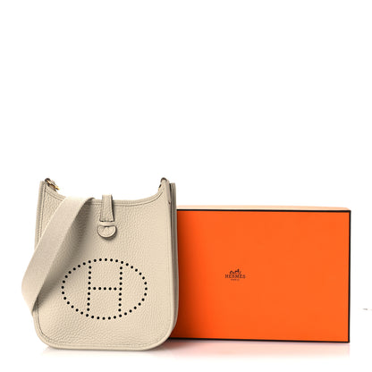 Hermes Taurillon Clemence Amazone Evelyne TPM Beton 11 of 11