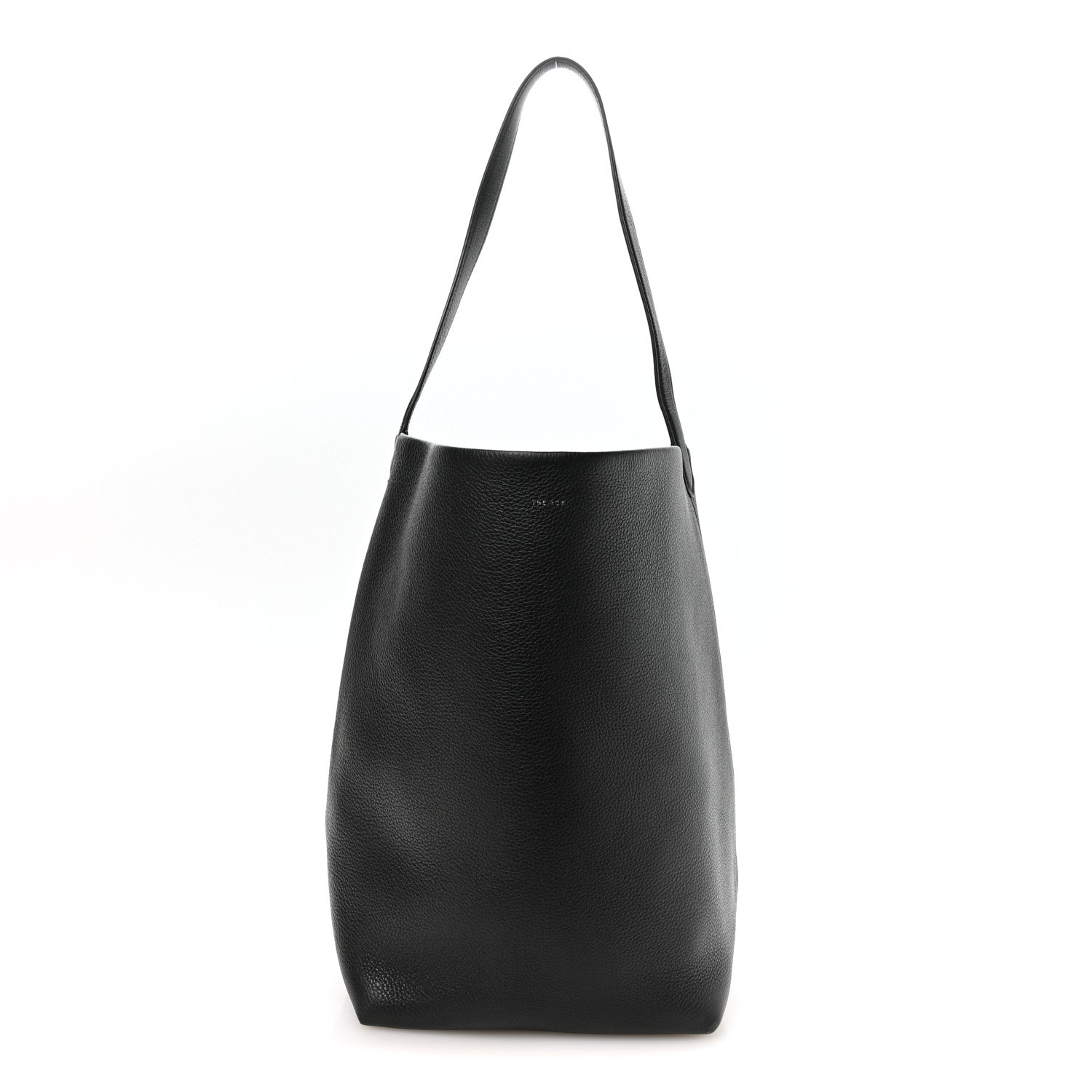 The Row Grained Calfskin Large N/S Park Tote Black 1 of 9