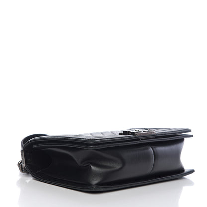 Chanel Lambskin Quilted Medium Boy Flap Black 3 of 11