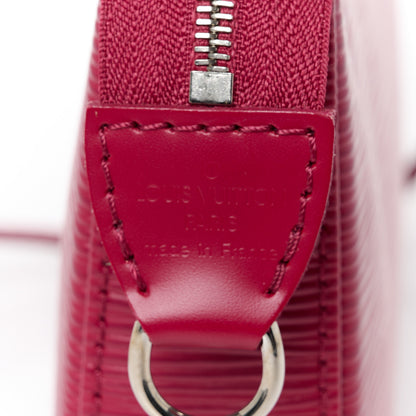 Louis Vuitton Epi Pochette Accessories NM Fuchsia 7 of 10
