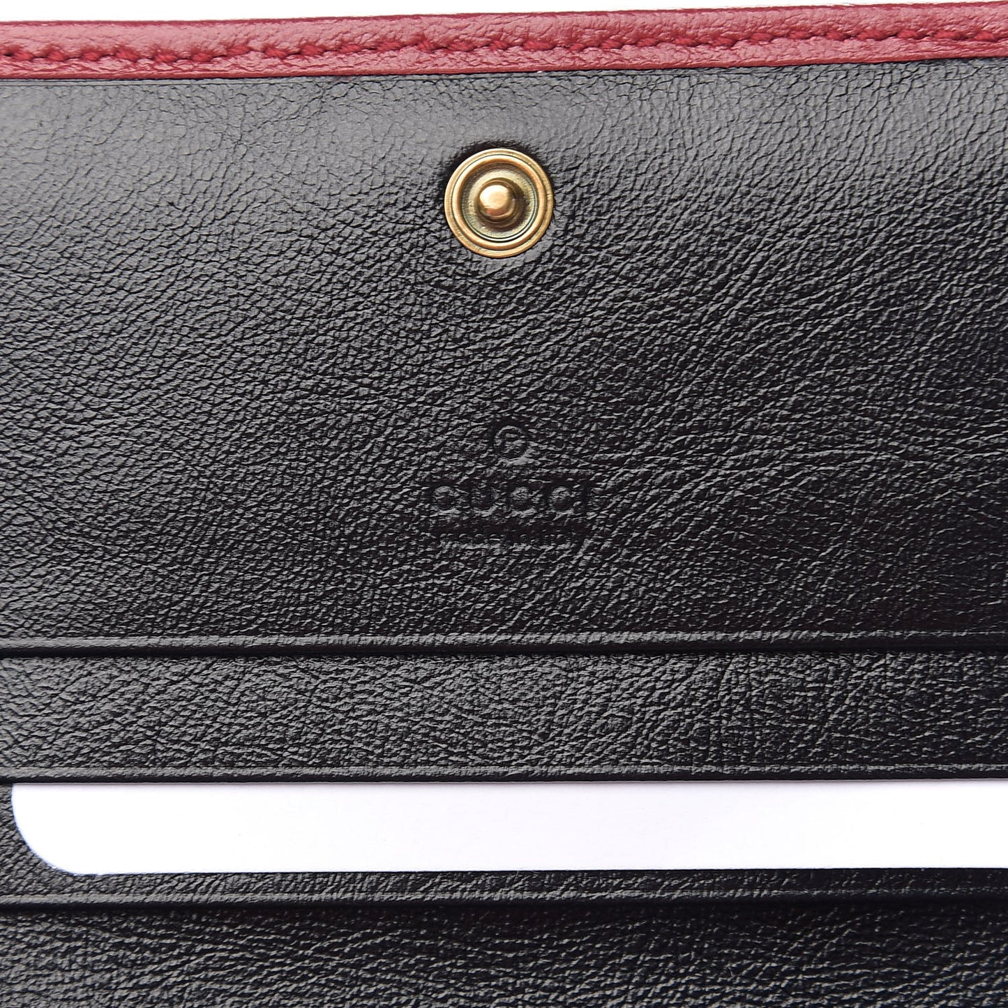Azalea Calfskin Matelasse Diagonal Patchwork Torchon GG Marmont Card Case Wallet Black Beige Romantic Cerise