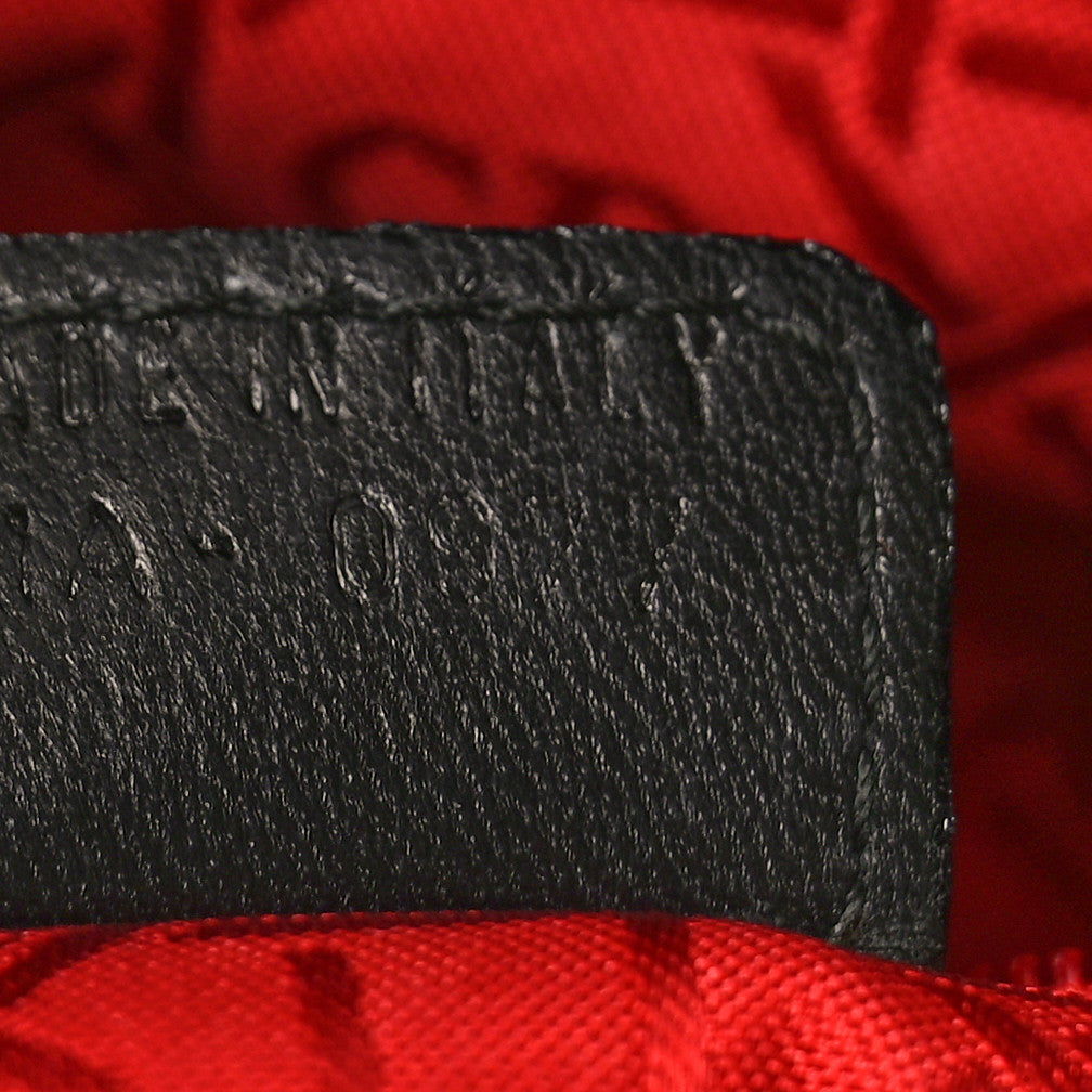 Lambskin Cannage Large Lady Dior Black