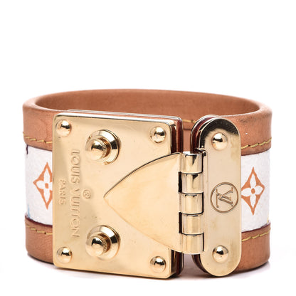 Louis Vuitton Monogram Multicolor S Lock Bracelet White 1 of 7